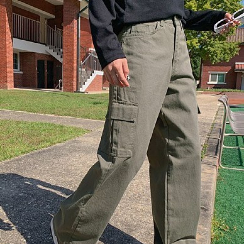 LYLON | BB Cotton Cargo Pants