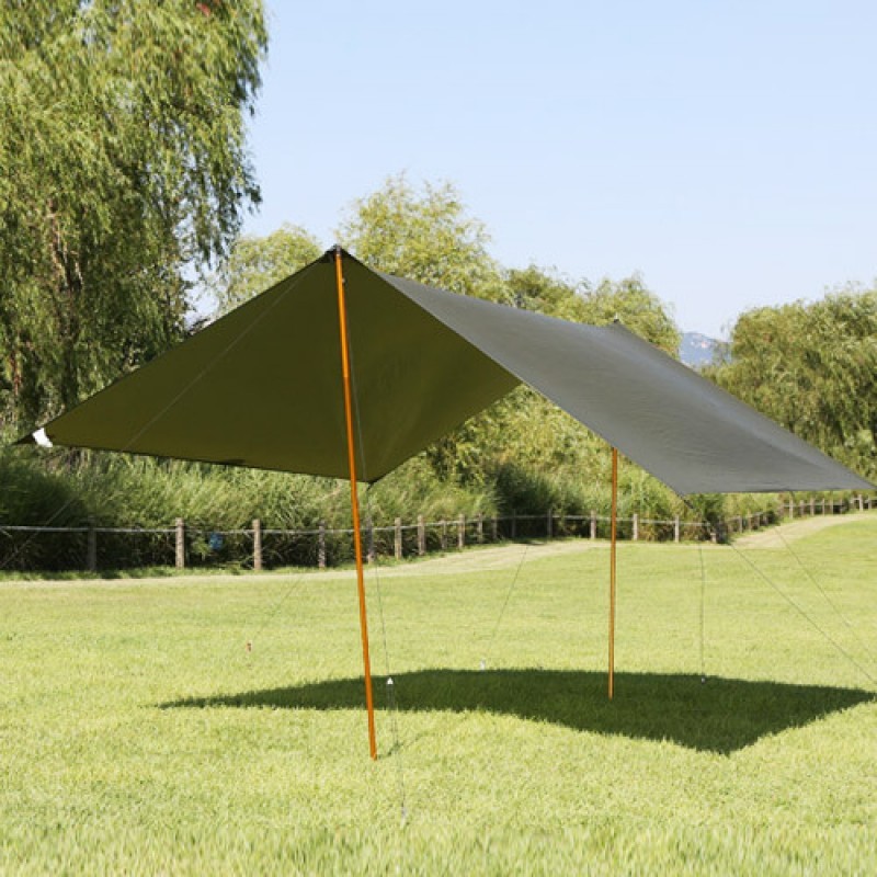 MANGO SHADES MAJESTY RECTA TARP-TAN — Camp One Outdoor brand