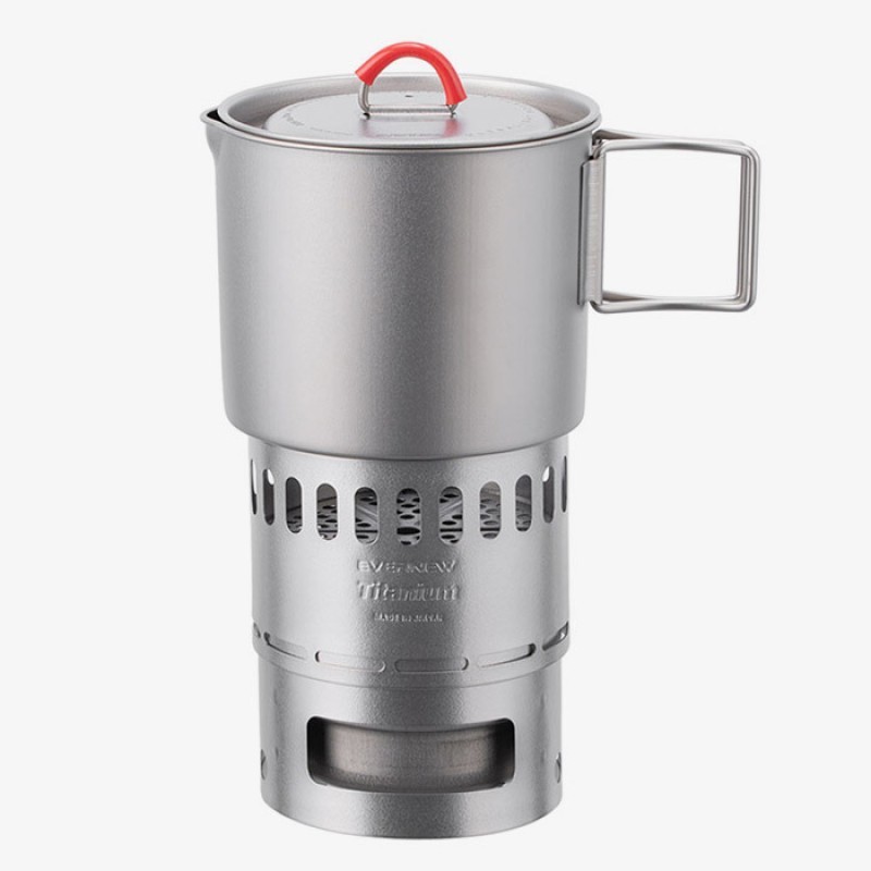 ANYGEAR | Evernew Titanium Mug Pot 500 Stove Set ECA538